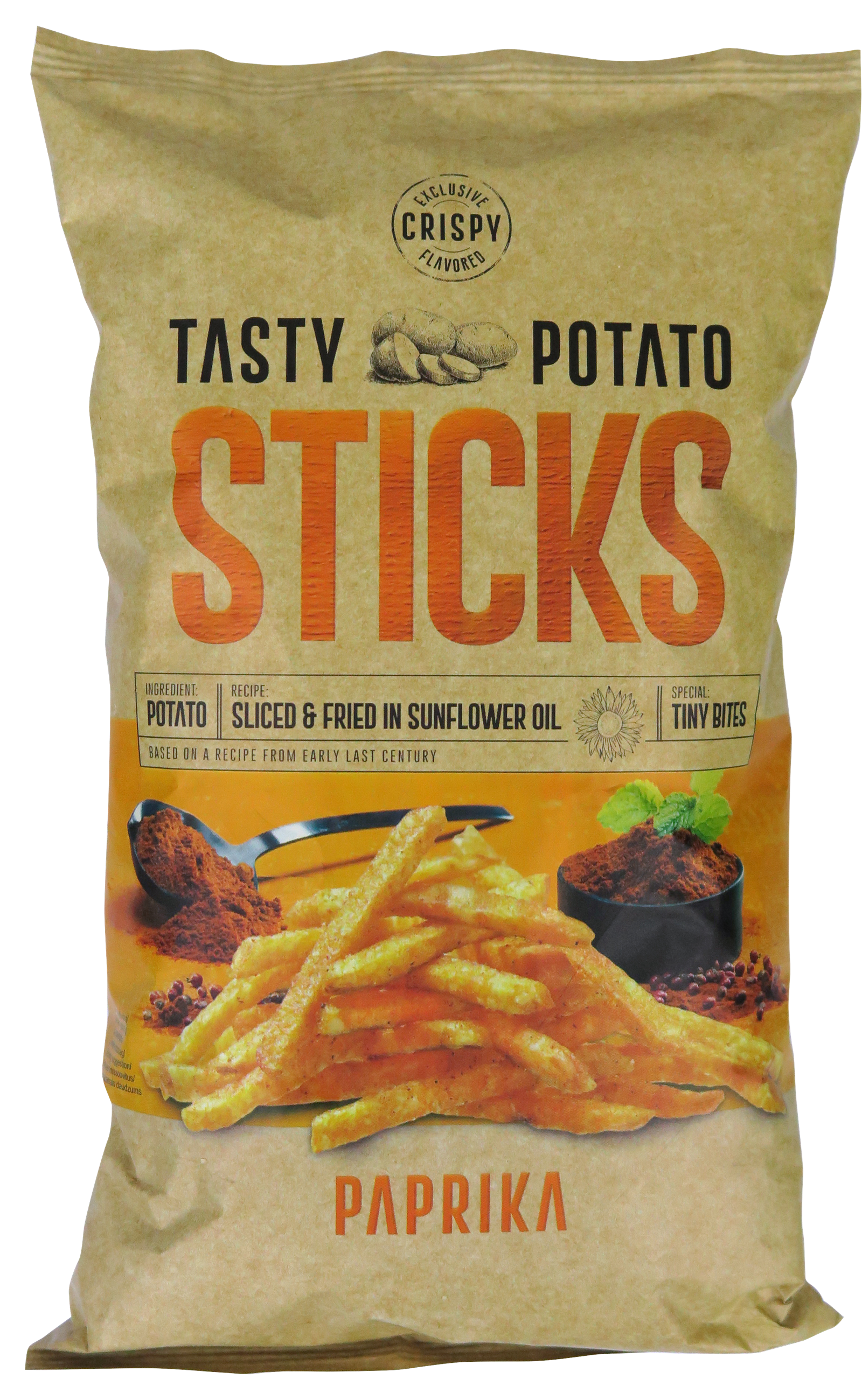 3003 crispy sticks paprika 125g