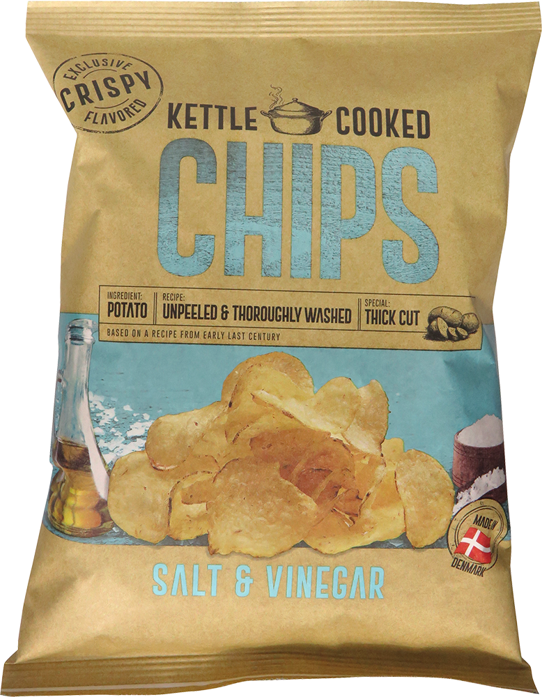 2600033 kettle cooked salt & vinegar 15x150g